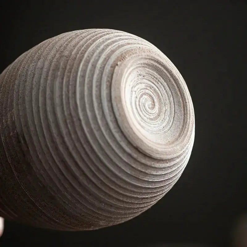Vase - Decorative Ceramic White by House Of Avana