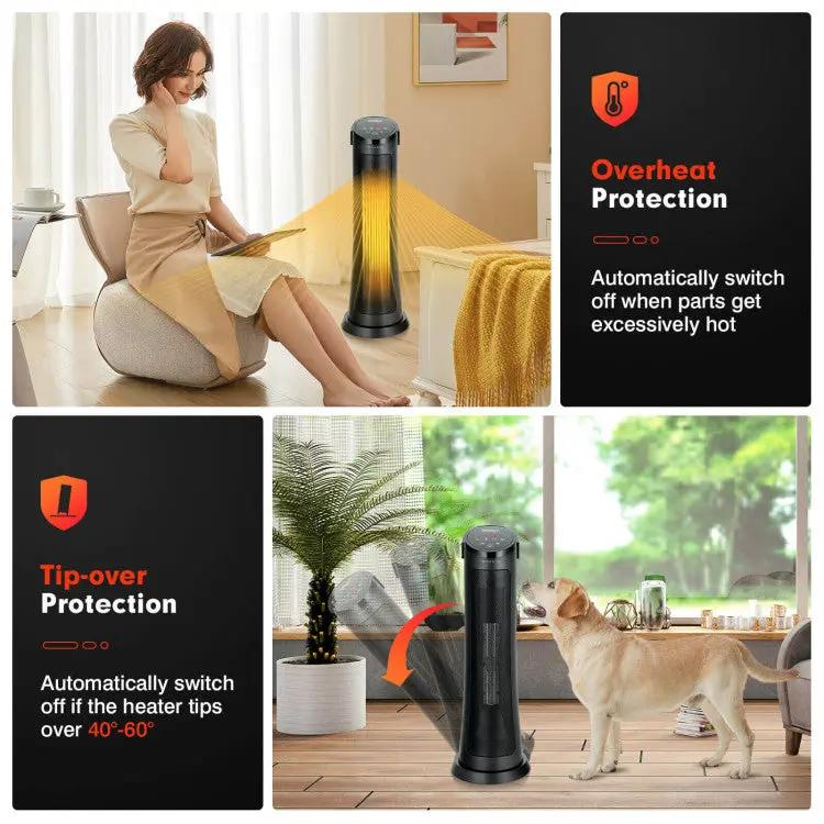1500W Ceramic Space Heater by DirectDeals