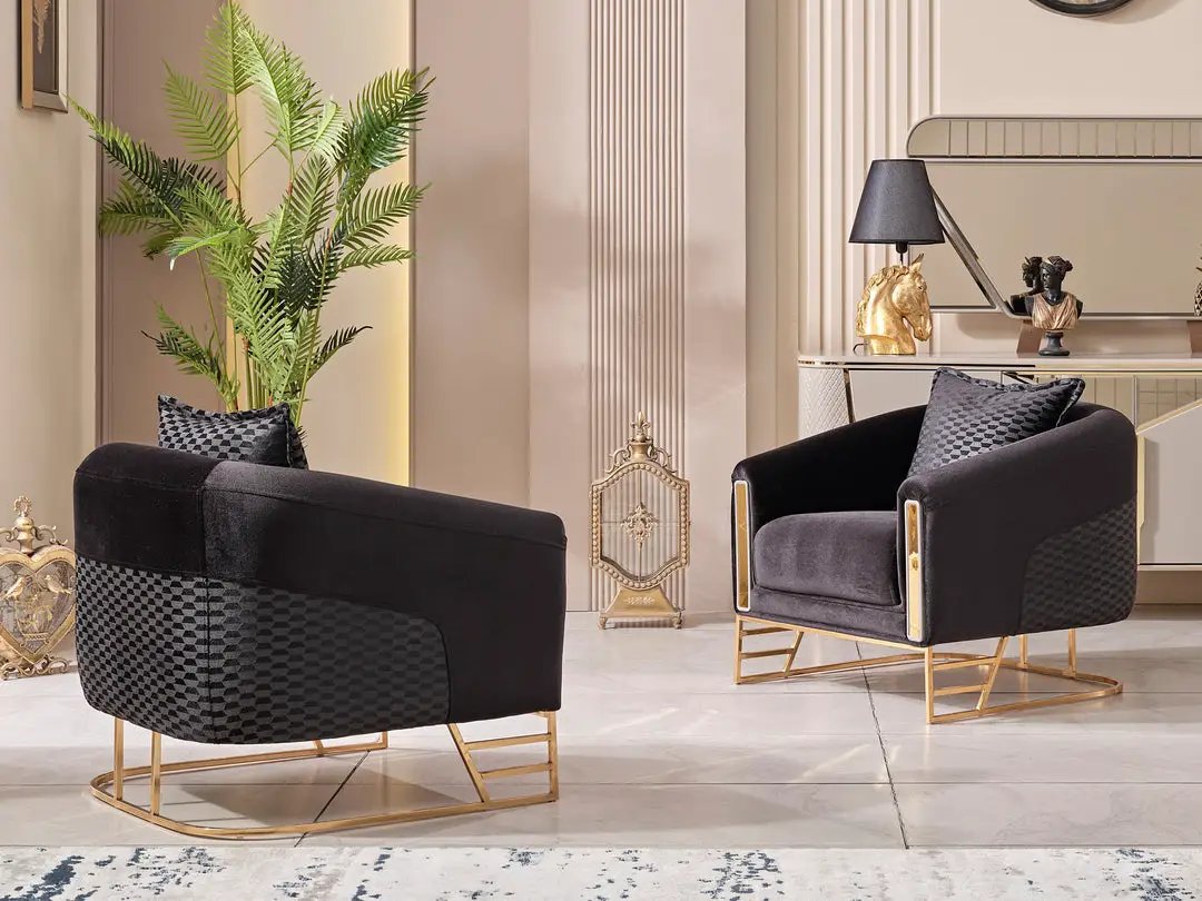 Romans Living Room Set by Ornate Furniture