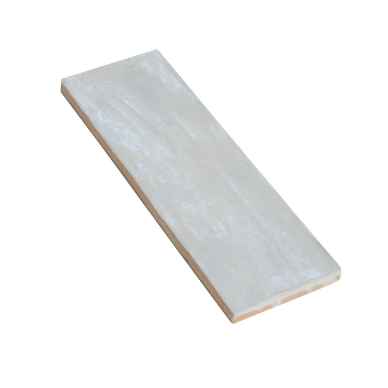 Lavanda Blue 2.58 in. x 8 in. Polished Ceramic Subway Tile (5.38 sq ft/case) by Apollo Tile