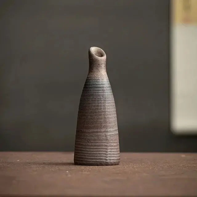 Vase - Decorative Ceramic White by House Of Avana