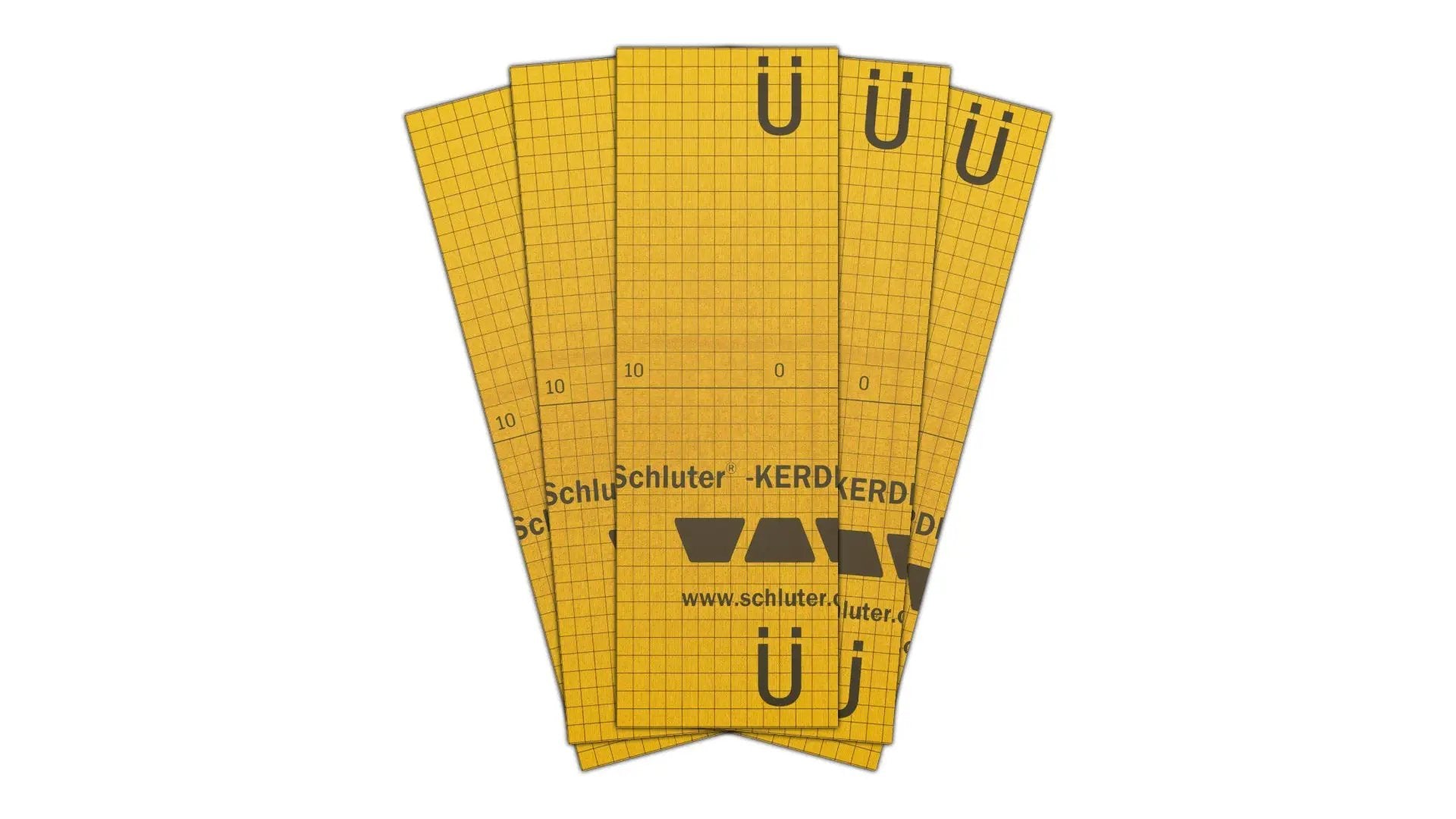 The Original™ 5 Pack with Orange Waterproof Board 48" x 10" x 2" by The Original Granite Bracket