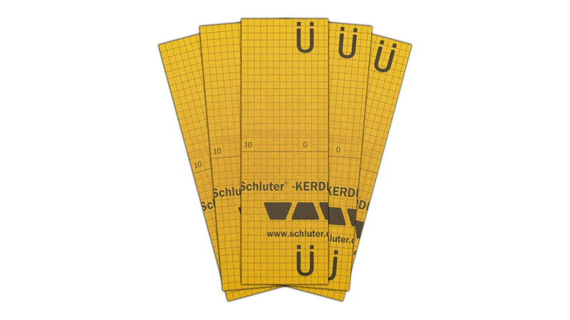 The Original™ 5 Pack with Orange Waterproof Board 48" x 10" x 2" by The Original Granite Bracket