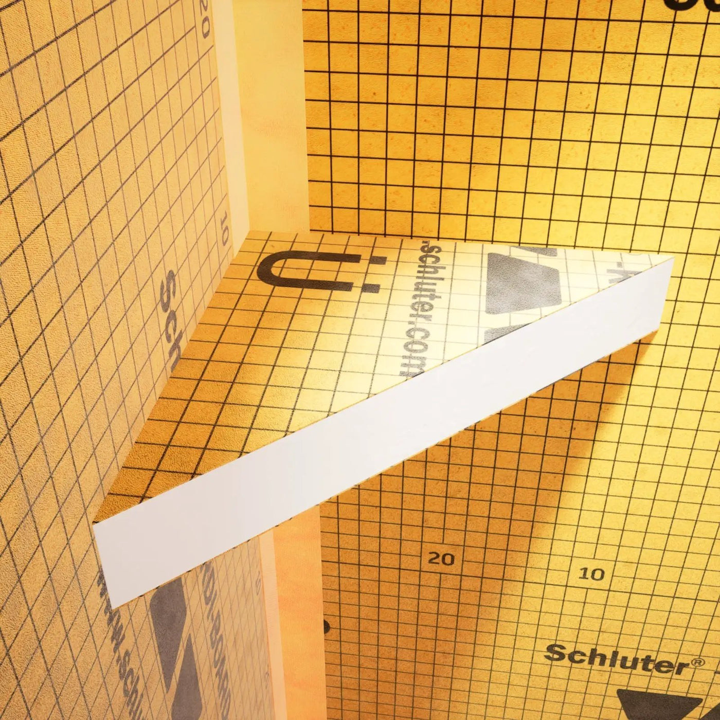 The Original™ Corner Shower Shelf (10" x 10") by The Original Granite Bracket