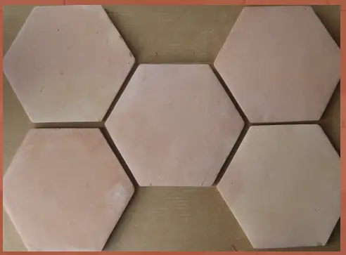 Hexagon Saltillo Tile by Place Of Clay