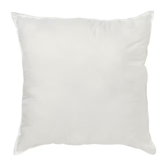 20" x 20" Square Pillow Insert