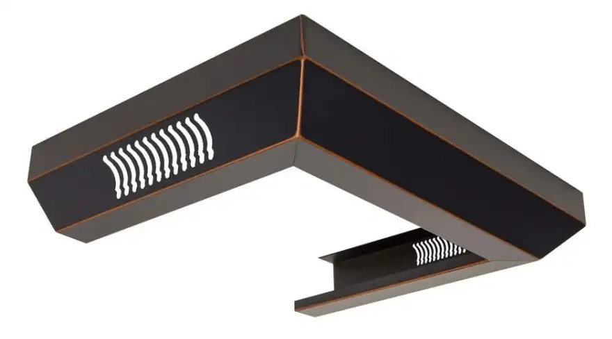 ZLINE Vented Crown Molding for Wall Range Hood, CM1V-8667B by Farmhouse Kitchen and Bath