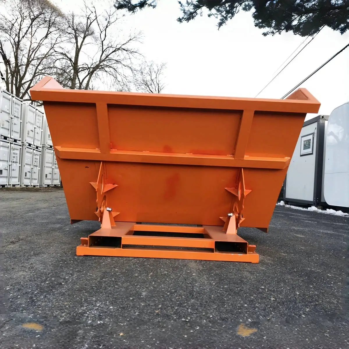 Greatbear Self Dumping Forklift Hopper - 1.5 Cubic Yard Capacity by Chery Industrial