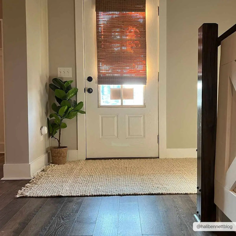Senneterre Bleached Jute Rug by Boutique Rugs