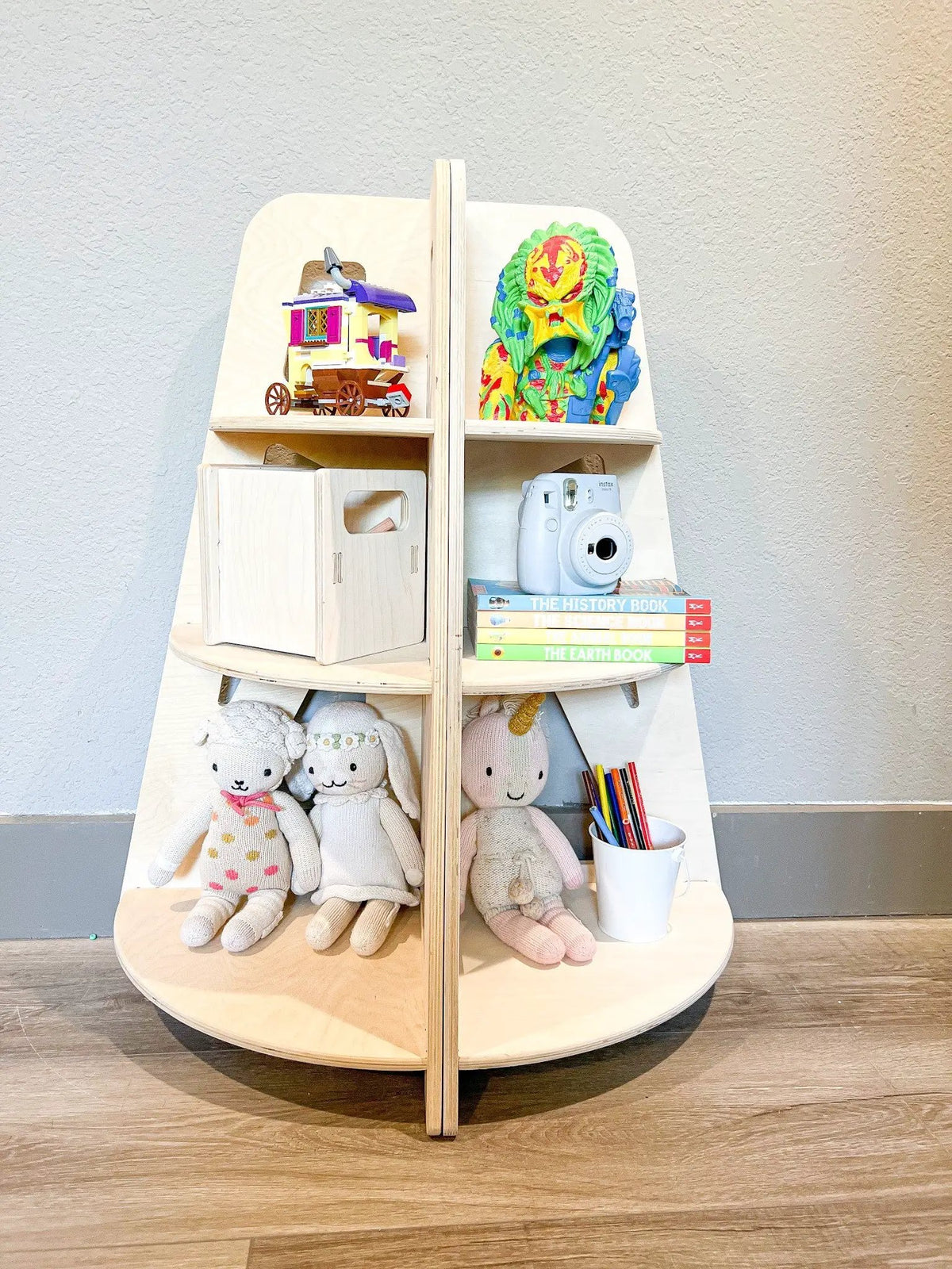 SERENA- Corner Toy Shelves- Set of 2 by Bush Acres