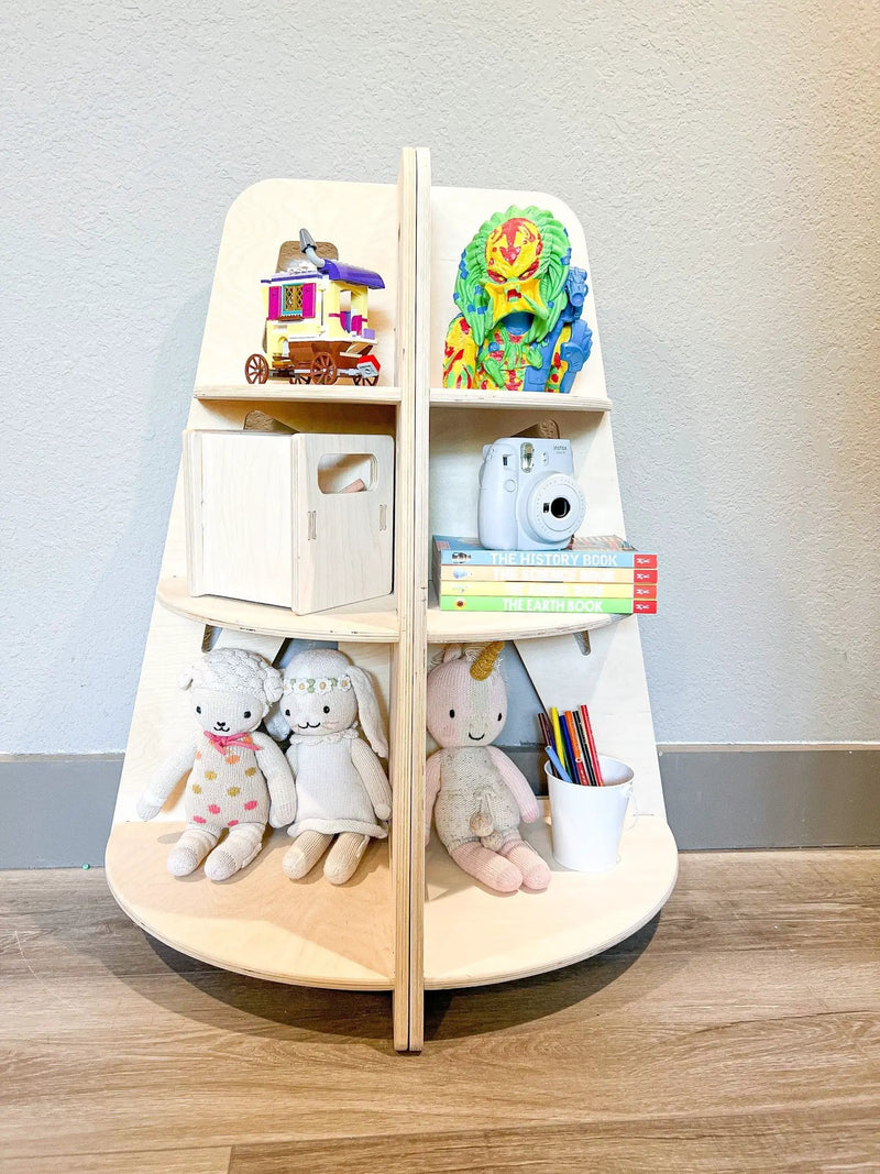 SERENA- Corner Toy Shelves- Set of 2 by Bush Acres