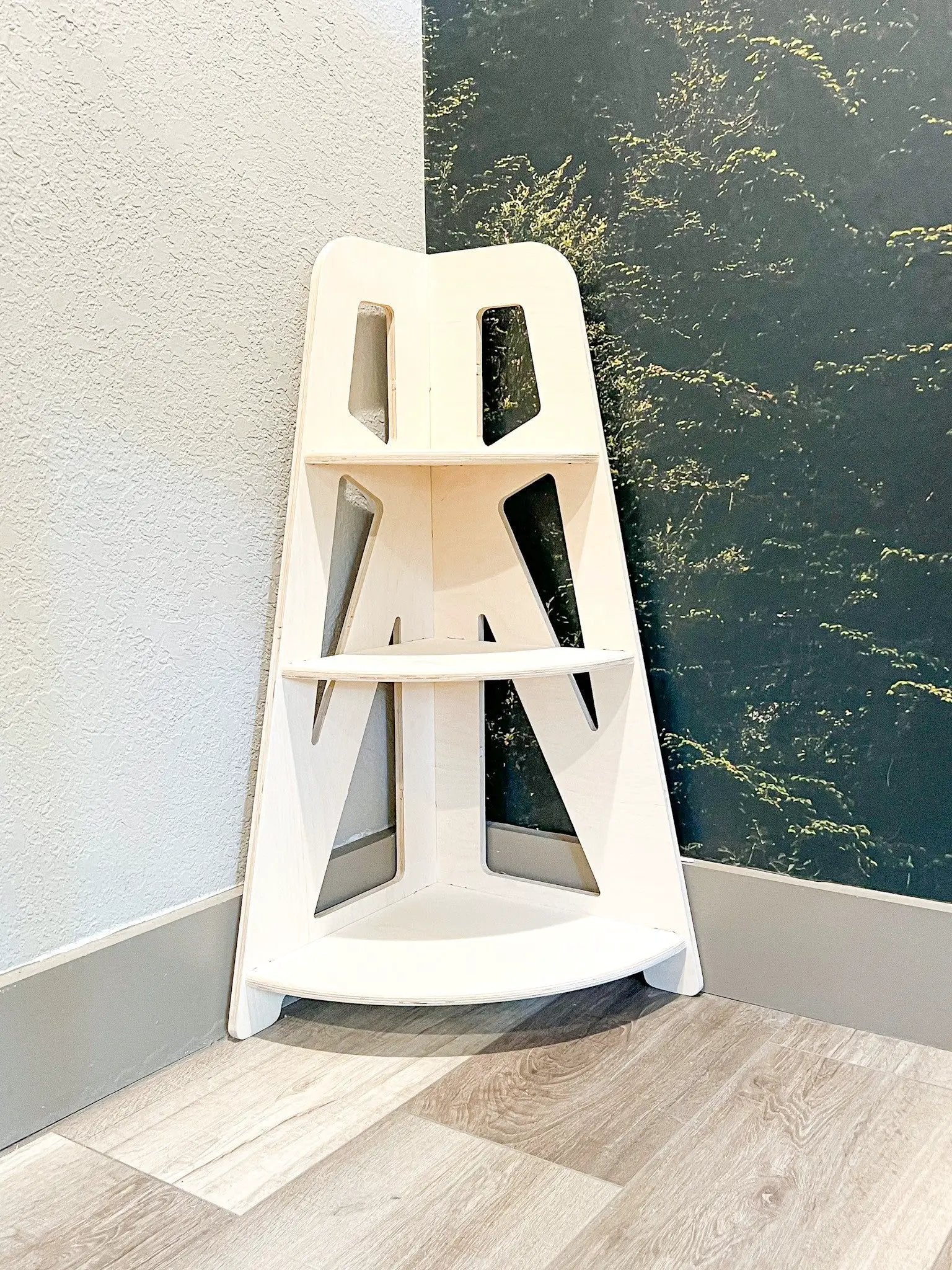 SERENA- Corner Toy Shelves- Set of 2 by Bush Acres