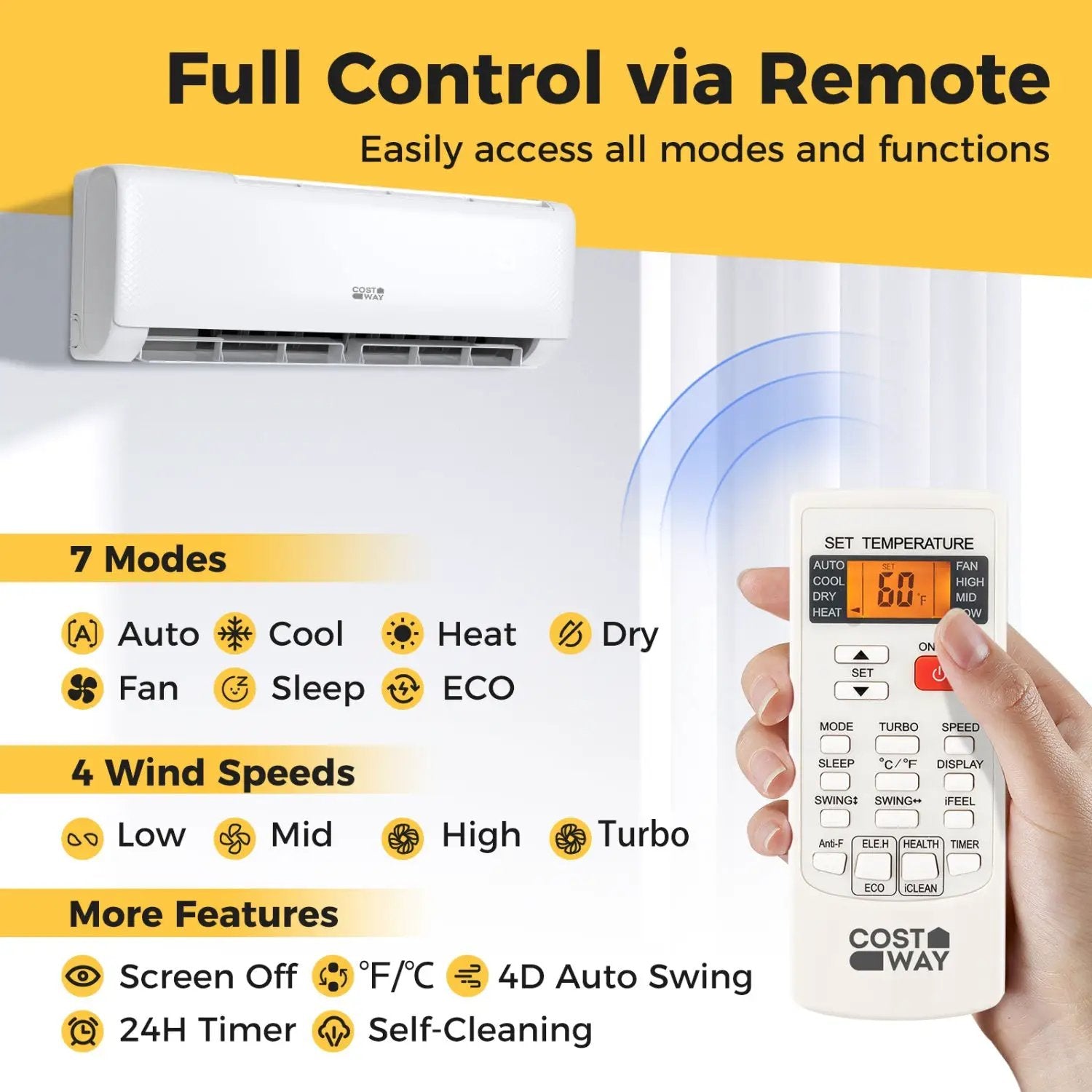 Serie Airtural 12000 BTU 21 SEER2 208 by DirectDeals