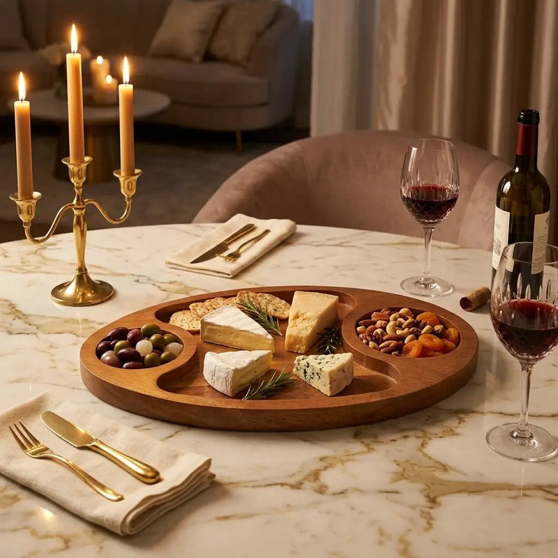 House of Avana Oval Mango Wood Platter by House Of Avana