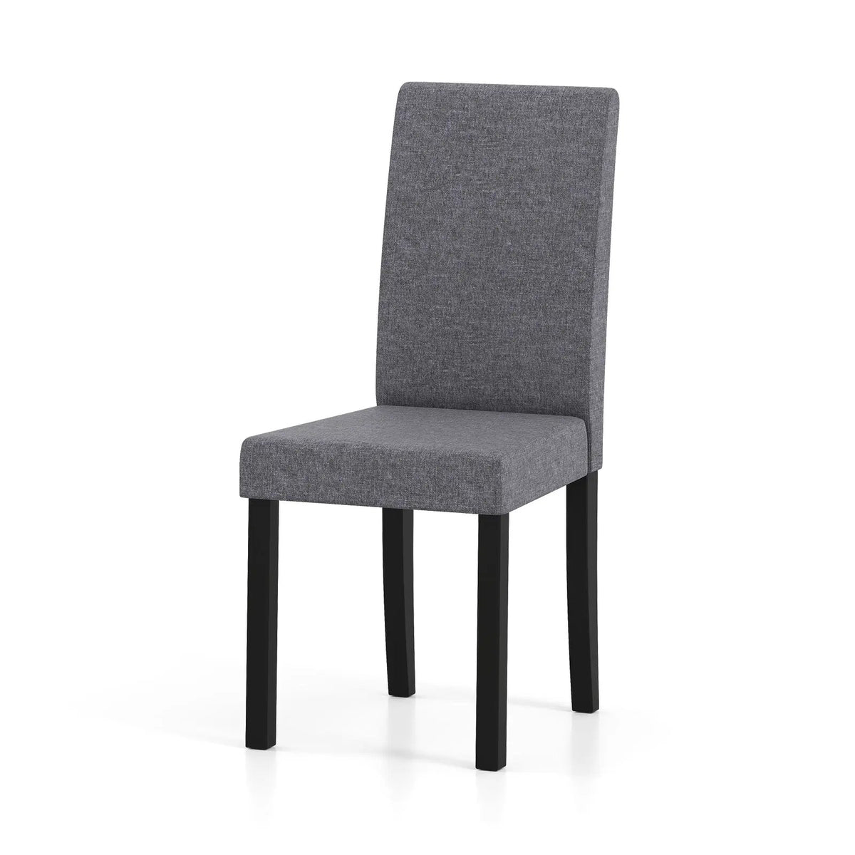 Set of 2 Dining Chair Mid-Century Modern Fabric Upholstered Parson Chairs by DirectDeals