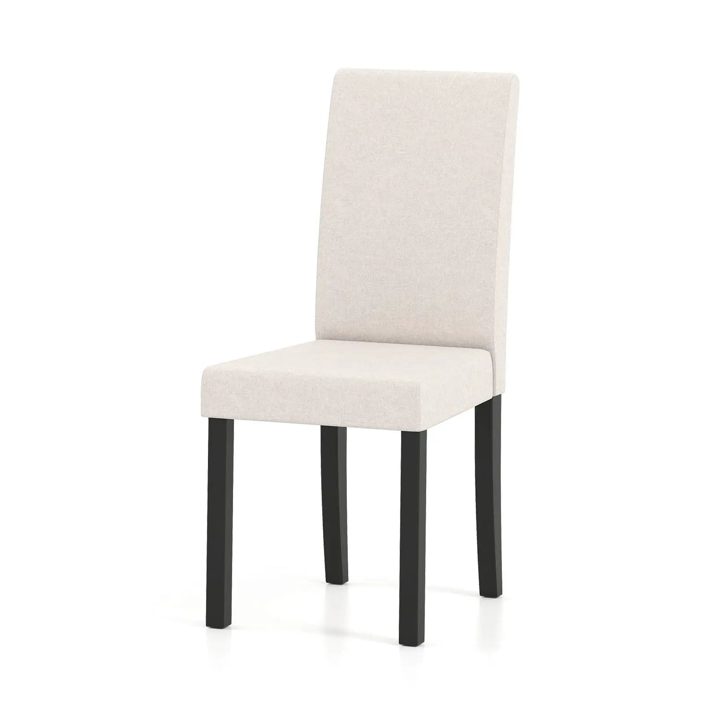 Set of 2 Dining Chair Mid-Century Modern Fabric Upholstered Parson Chairs by DirectDeals