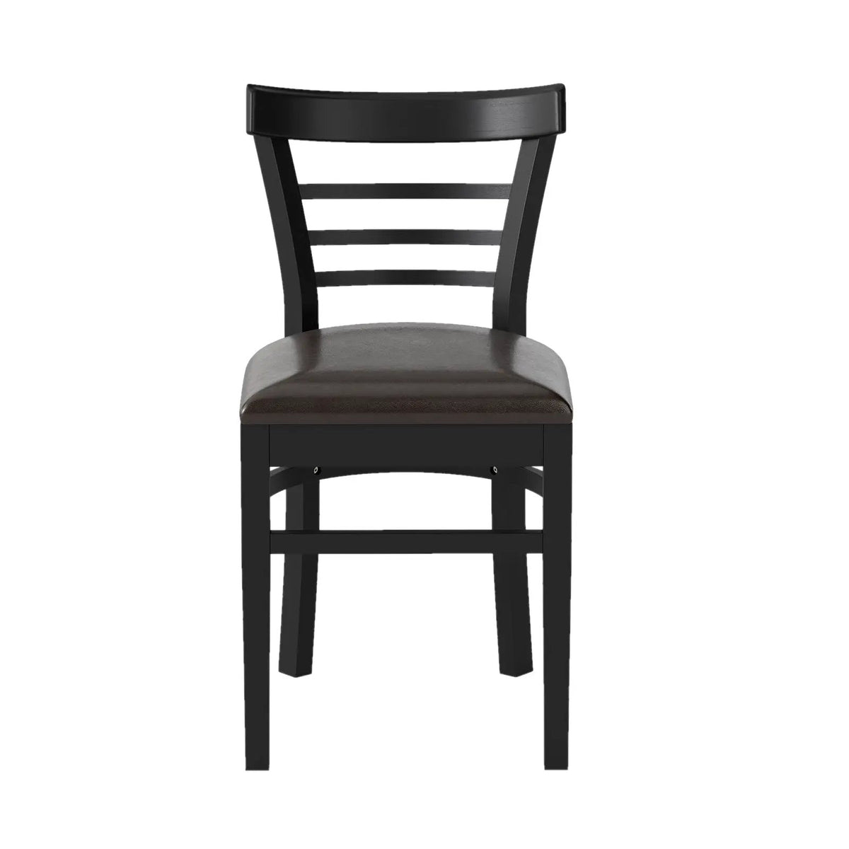 Set of 2 Wooden Dining Chair with Rubber Wood Legs for Restaurant by DirectDeals
