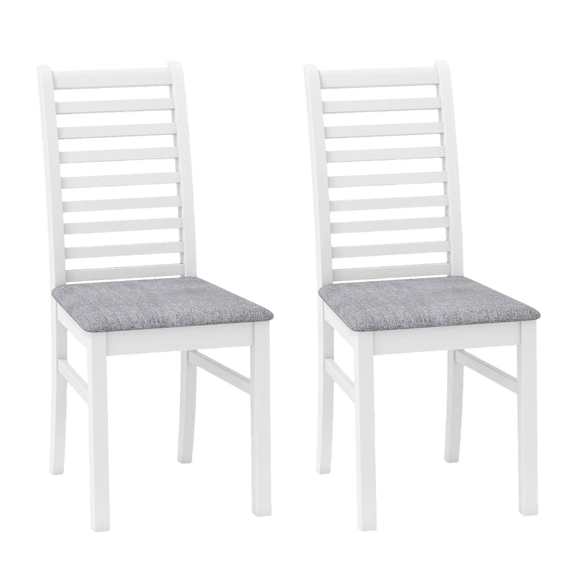 Set of 2 Wooden Dining Chair with Rubber Wood Legs for Living Room by DirectDeals