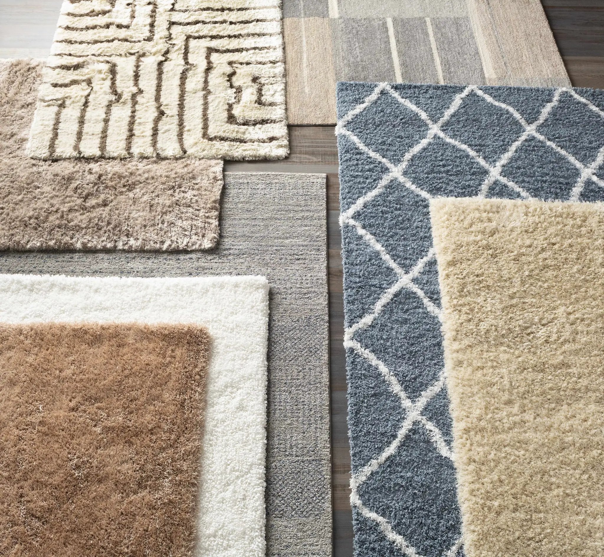 Glouster Taupe&Gray Lined Area Rug by Boutique Rugs