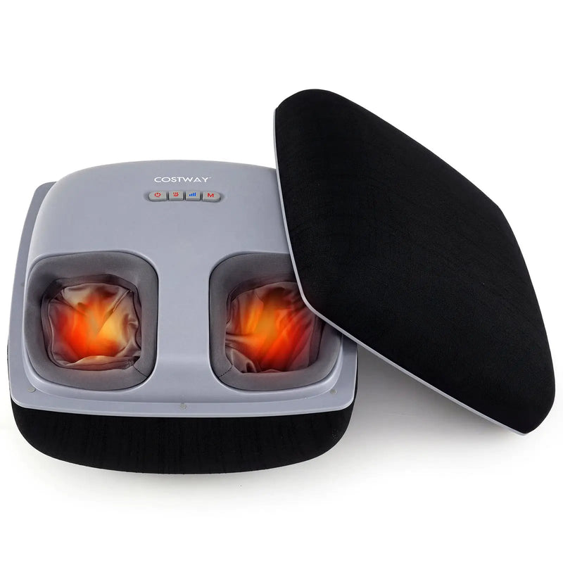 Shiatsu Foot Massager with 3-Level Deep Kneading and Air Compression by DirectDeals