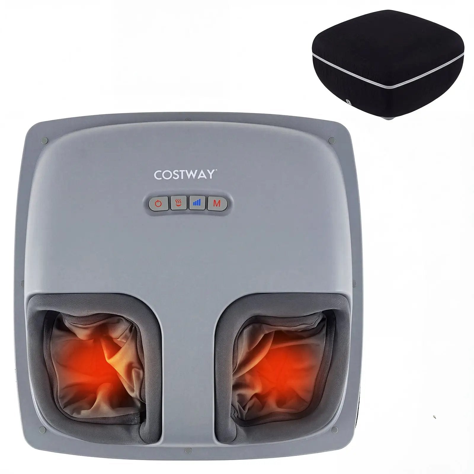 Shiatsu Foot Massager with 3-Level Deep Kneading and Air Compression by DirectDeals