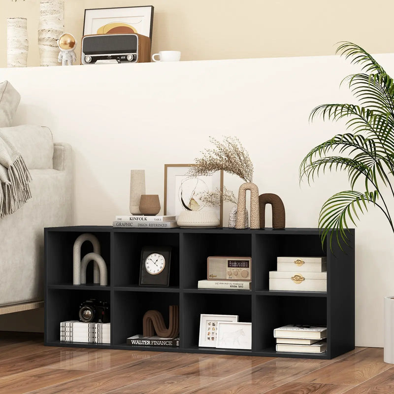 8 Cubbies Shoe Organizer with 500 LBS Weight Capacity by DirectDeals