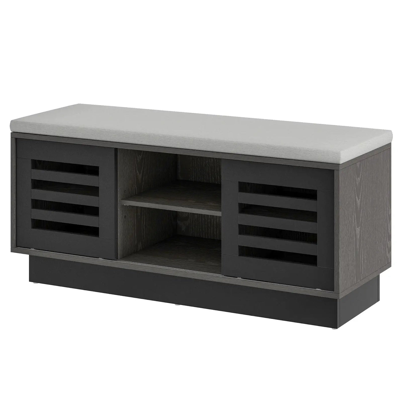 Shoe Bench with 6 Storage Compartments and 3 Adjustable Shelves by DirectDeals