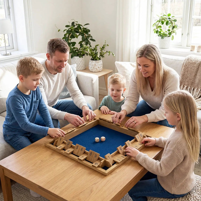 24 Inch Extra-Large Shut The Box Game for 2 by DirectDeals