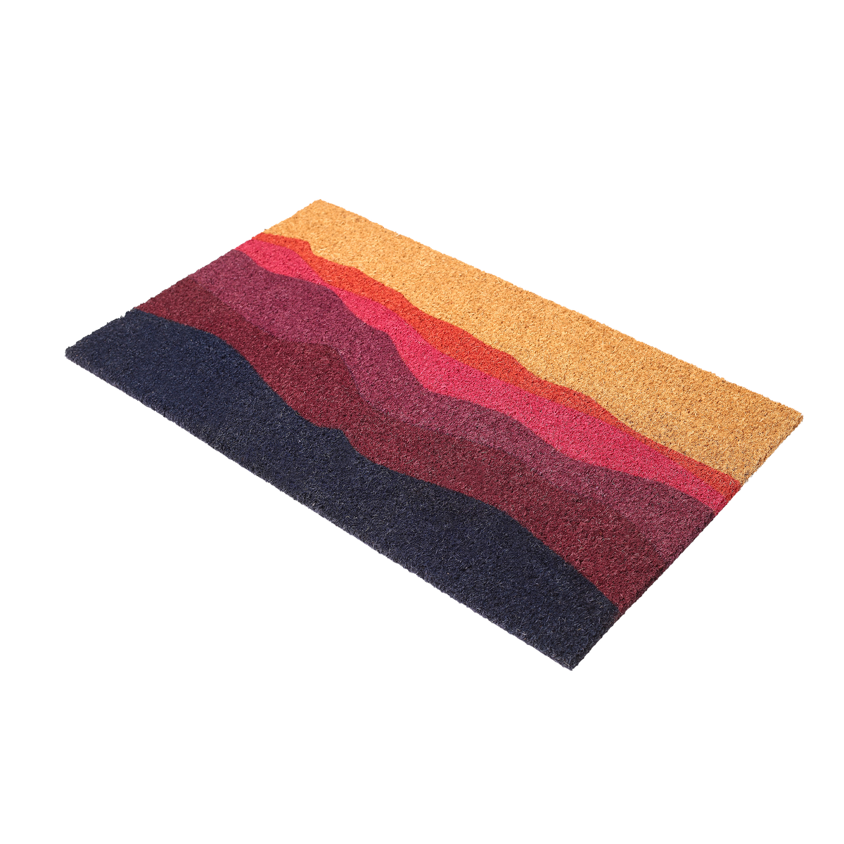 Shades of Dawn Coir Doormat by Fab Habitat