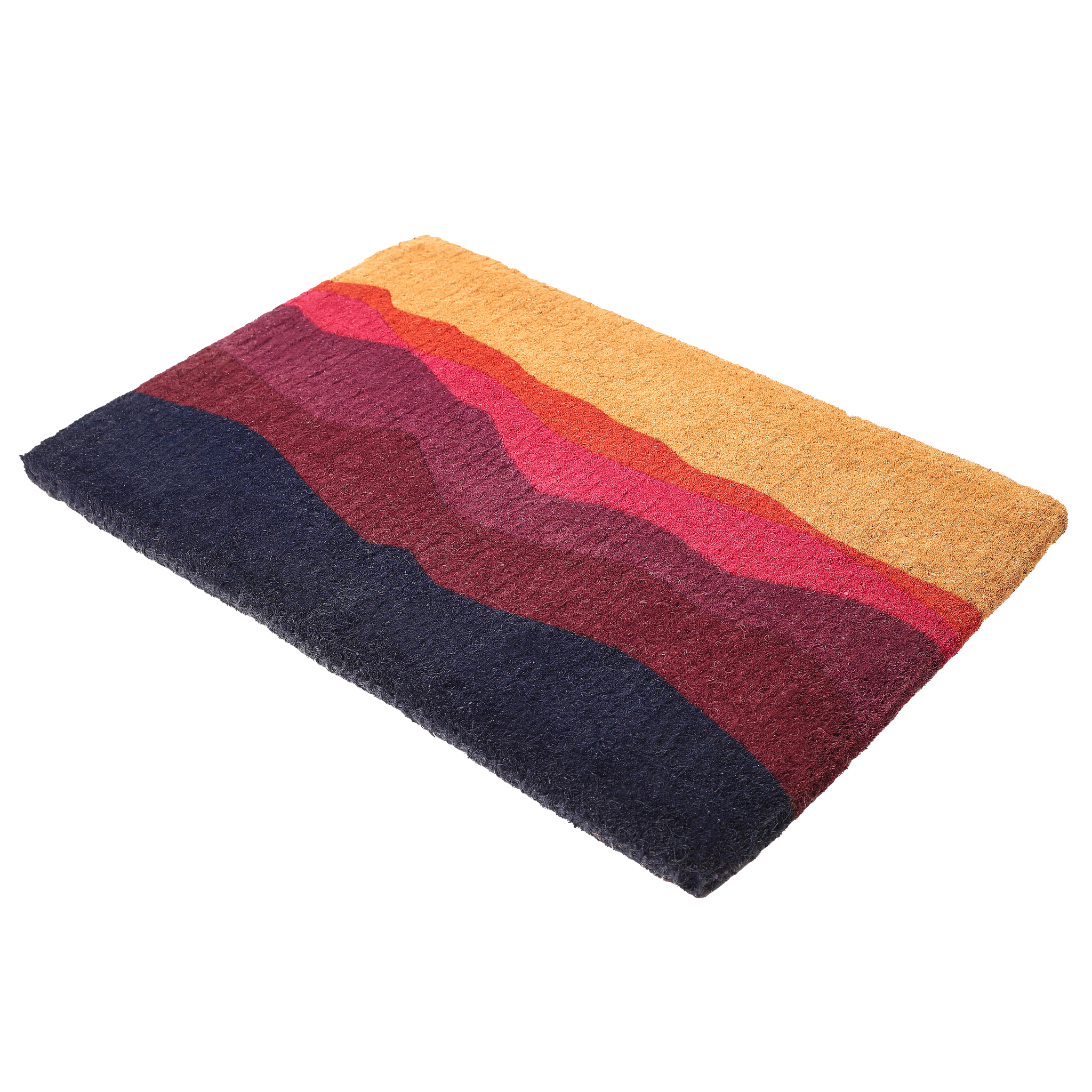 Shades of Dawn Coir Doormat by Fab Habitat