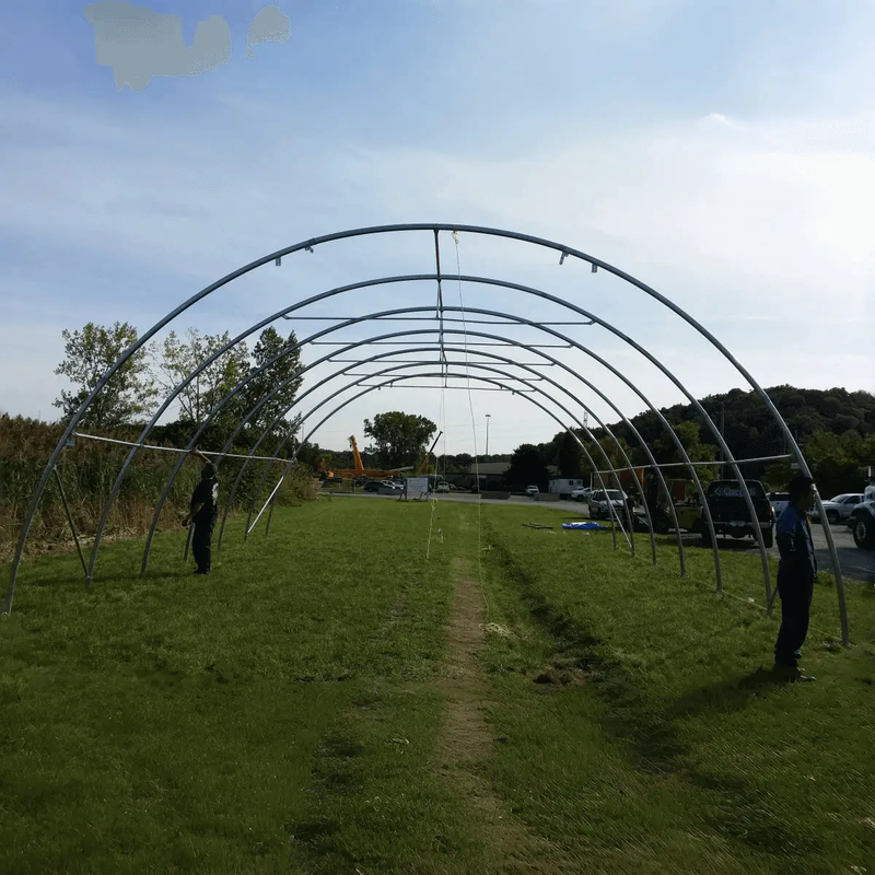 W30'xL40'xH15' Single Truss Arch Storage Shelter by Chery Industrial