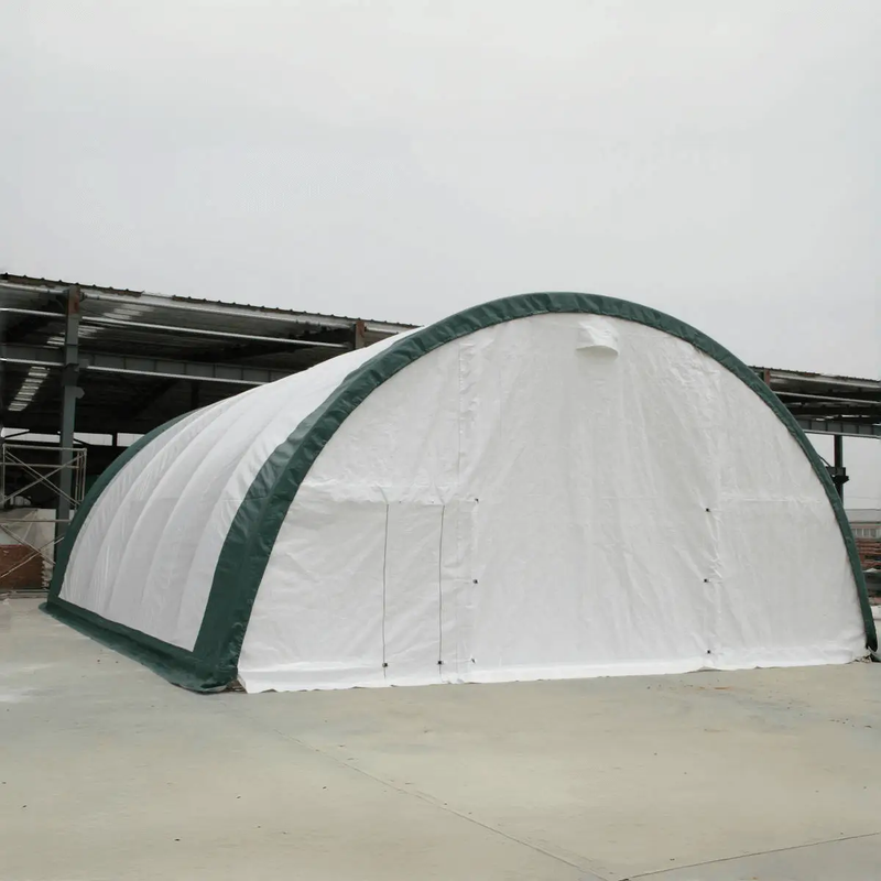 W30'xL65'xH15' Single Truss Arch Storage Shelter by Chery Industrial
