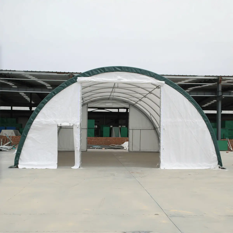 W30'xL65'xH15' Single Truss Arch Storage Shelter by Chery Industrial