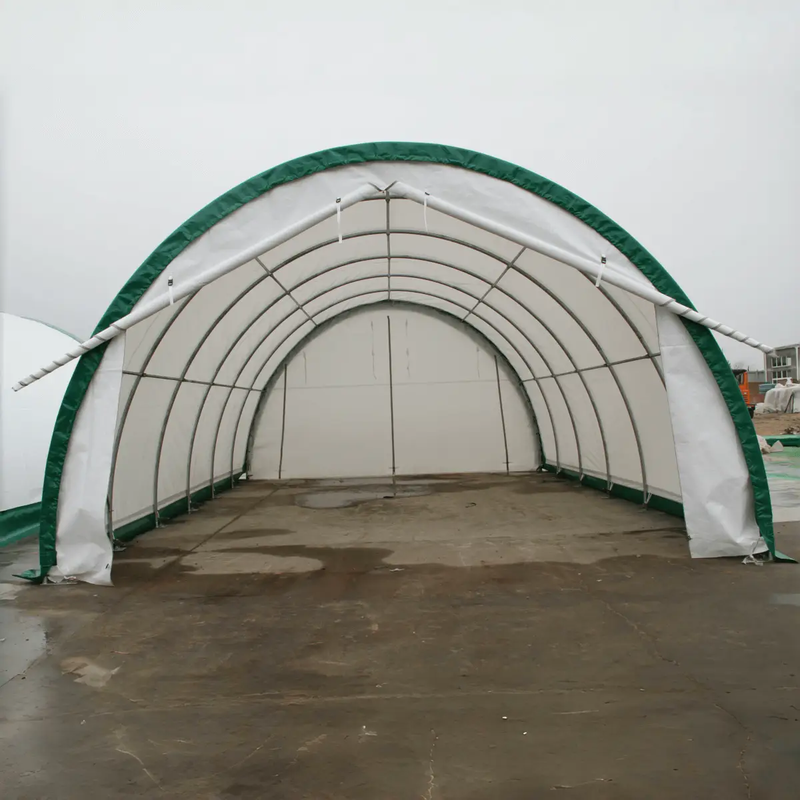 W20'xL42'xH12' Single Truss Arch Storage Shelter by Chery Industrial