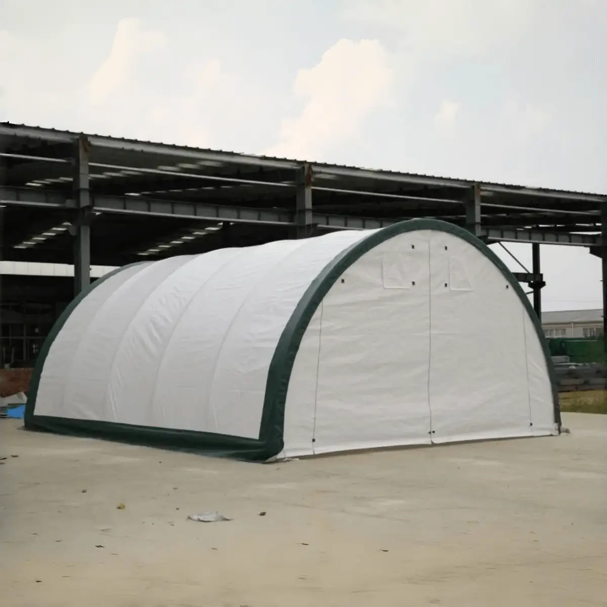 W20'xL42'xH12' Single Truss Arch Storage Shelter by Chery Industrial