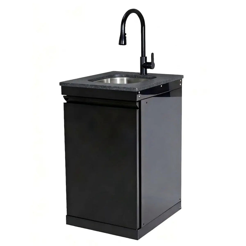 Single Door Sink Cabinet with Tap Stainless Steel Outdoor Kitchen by Chery Industrial