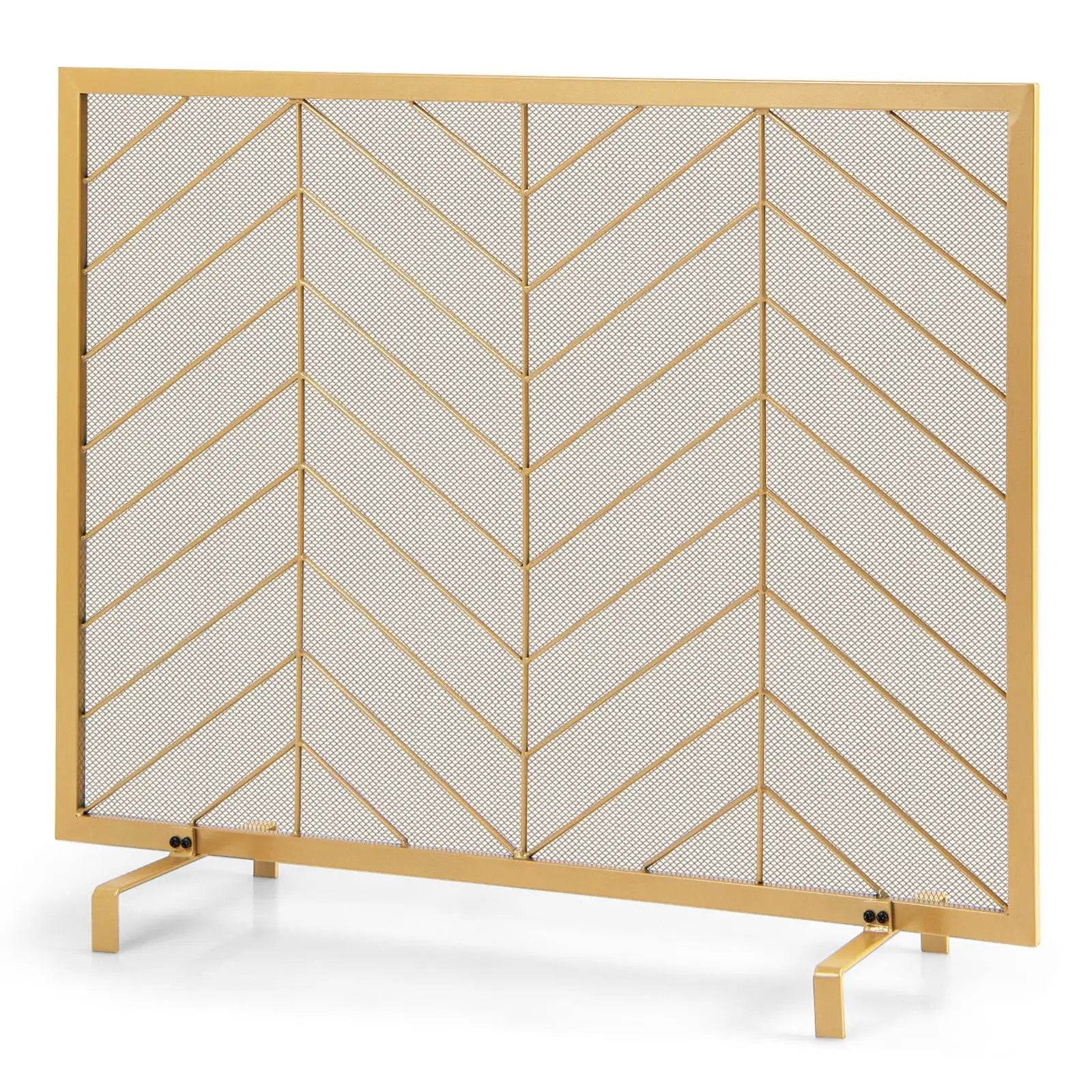 38 x 31 Inch Single Panel Fireplace Screen by DirectDeals