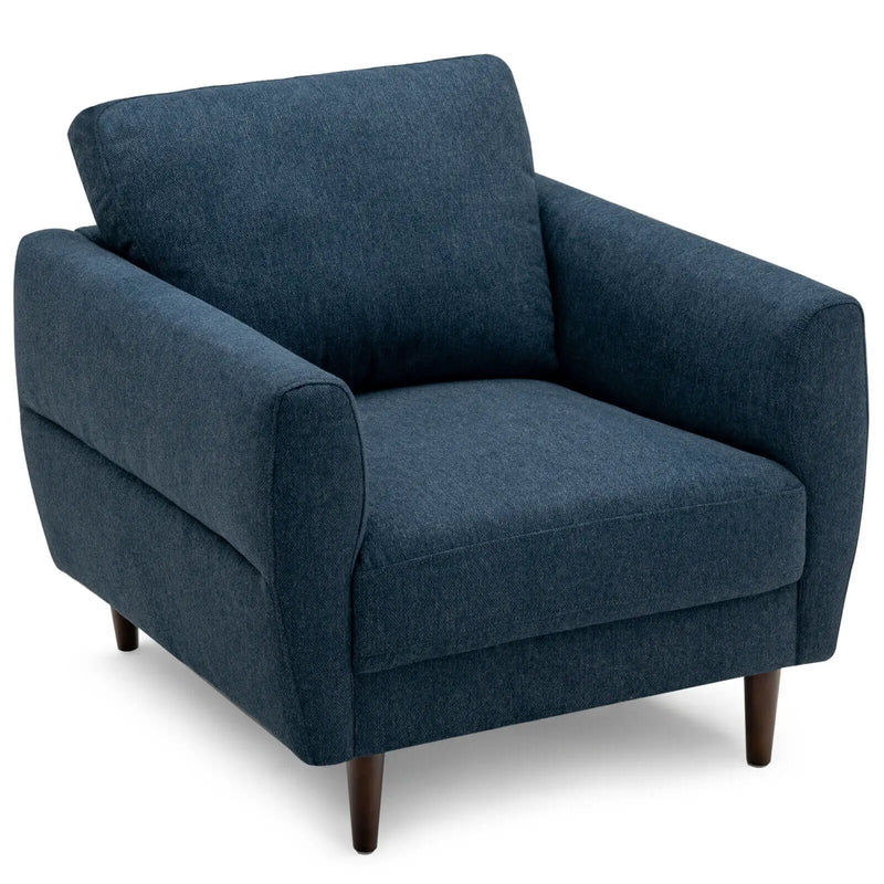 Modern Upholstered Accent Chair Single Sofa Armchair by DirectDeals