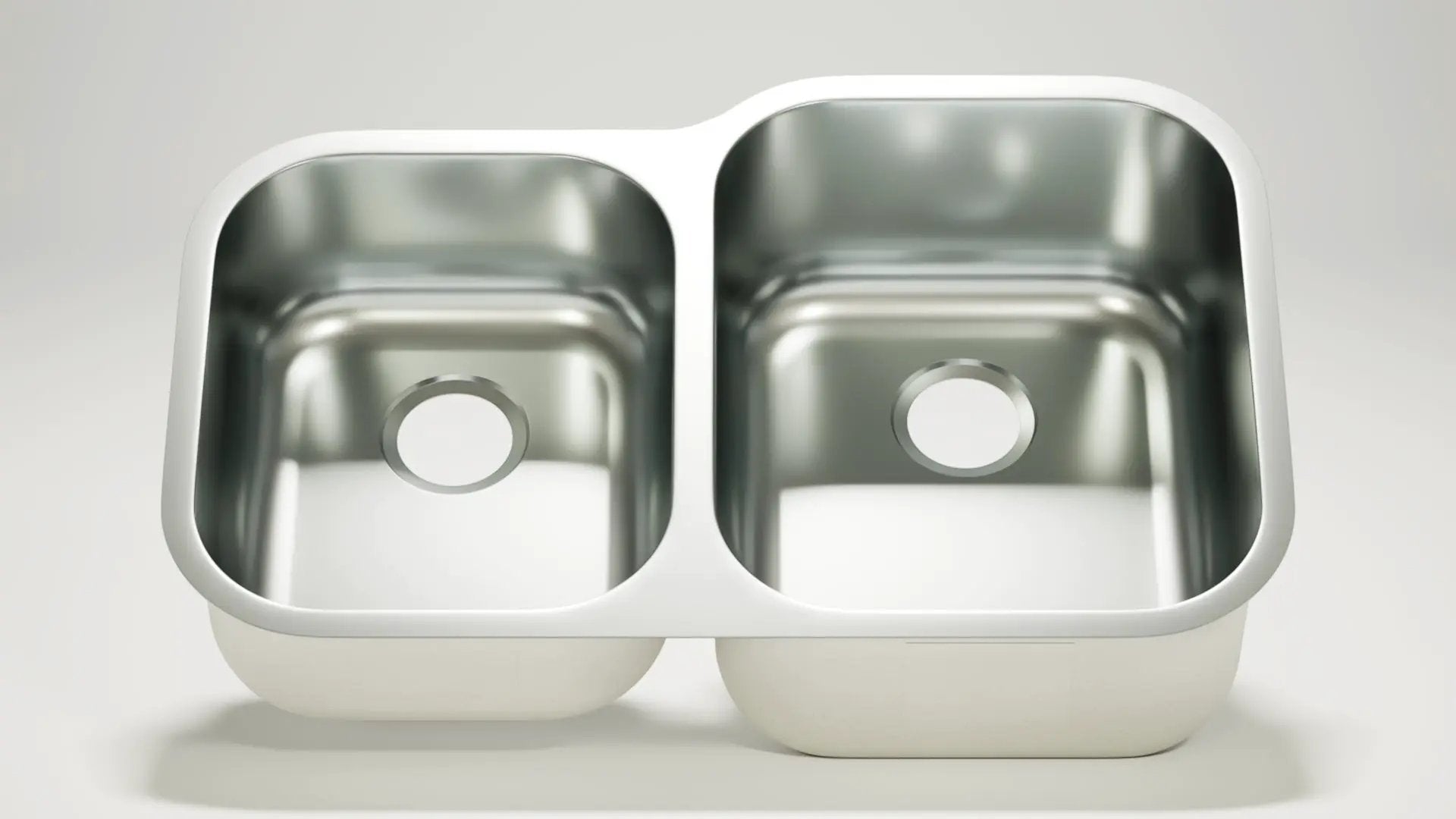 Stainless Steel Sink 40/60 (Double Bowl) by The Original Granite Bracket