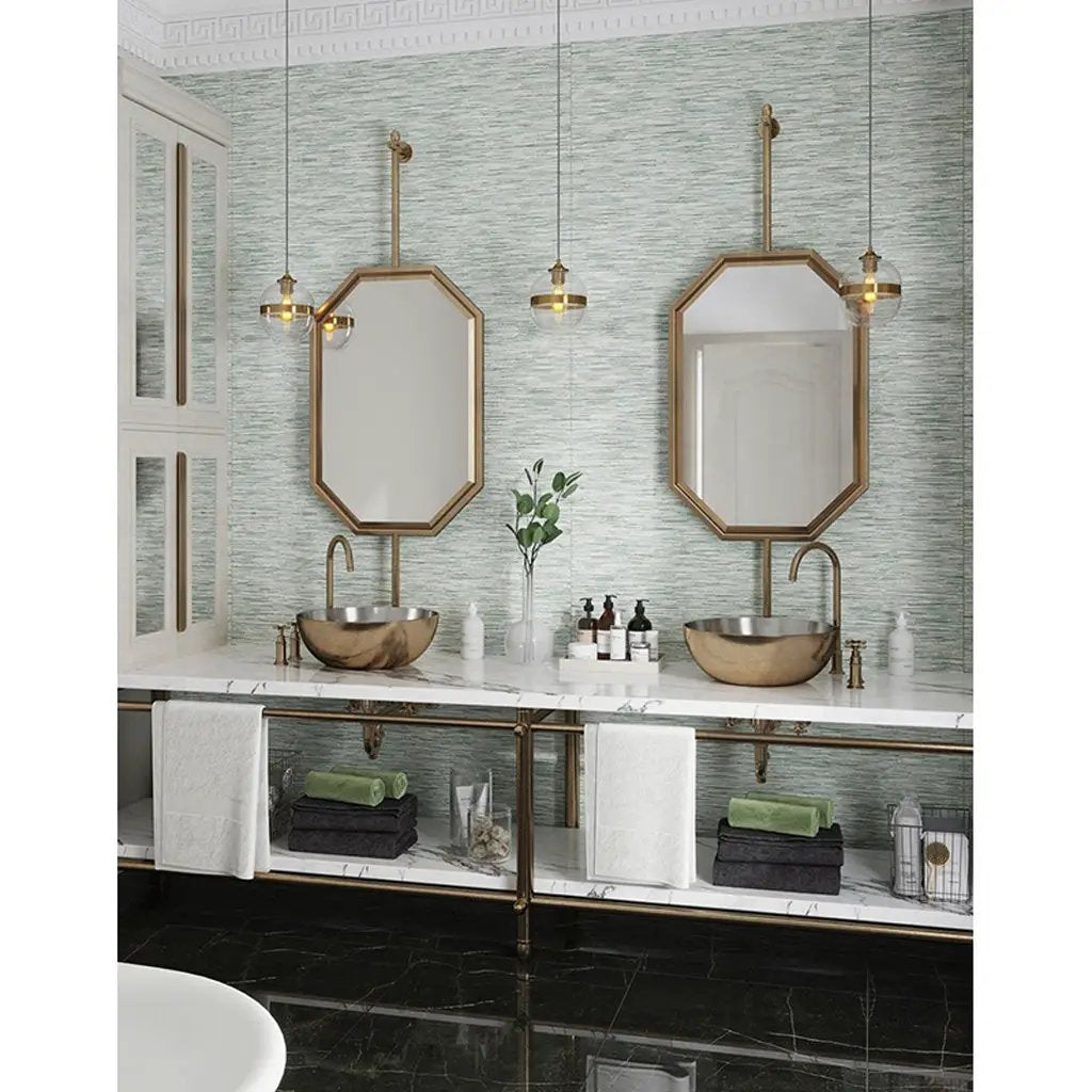 Green 24x48 Textured Porcelain Large Format Tile (2 pack, 15.29 sq ft/case) by Apollo Tile