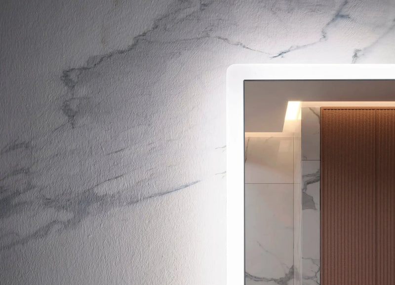 Zeek 72"x36" Backlit LED Rectangular Bathroom Wall Mirror For Double Vanity MA7236 by ZEEK