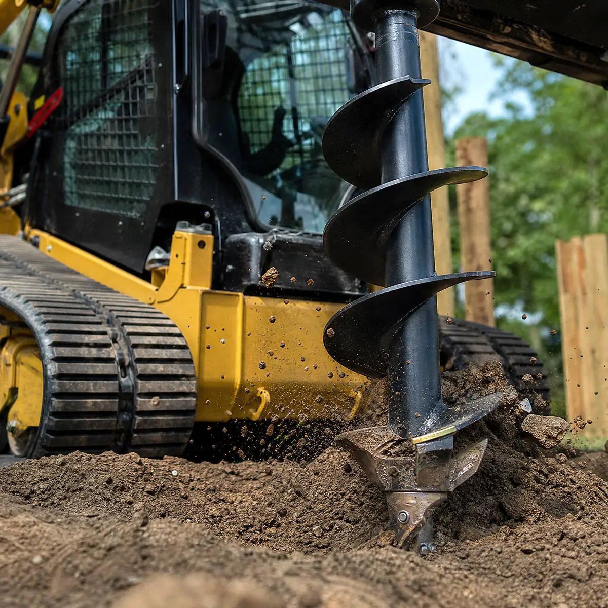 Greatbear Skid Steer Auger with 3 Bits in 9", 12", 18" by Chery Industrial