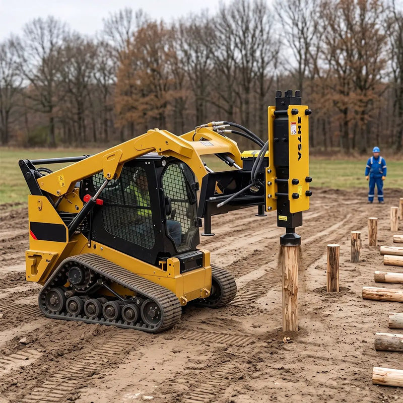 Greatbear Skid Steer Post Driver by Chery Industrial
