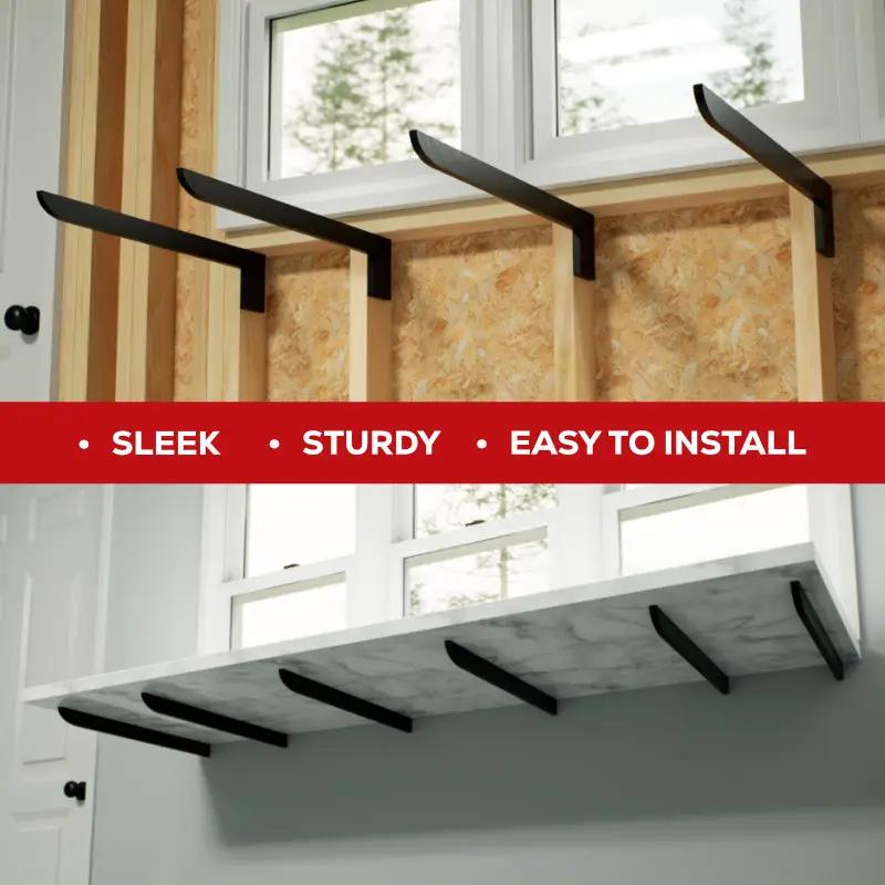 The Original™ Slim Side Wall Bracket by The Original Granite Bracket