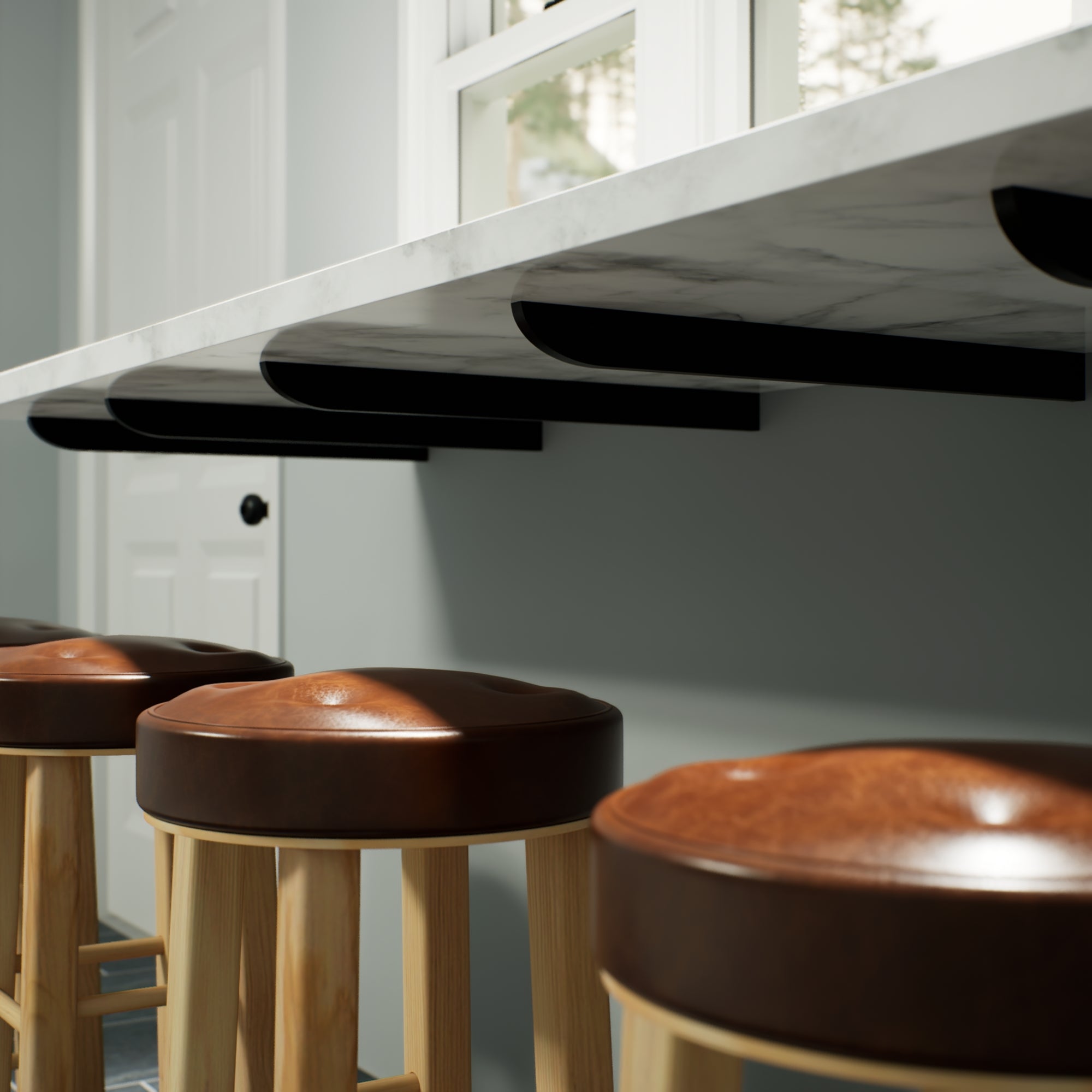 The Original™ Slim Side Wall Bracket by The Original Granite Bracket