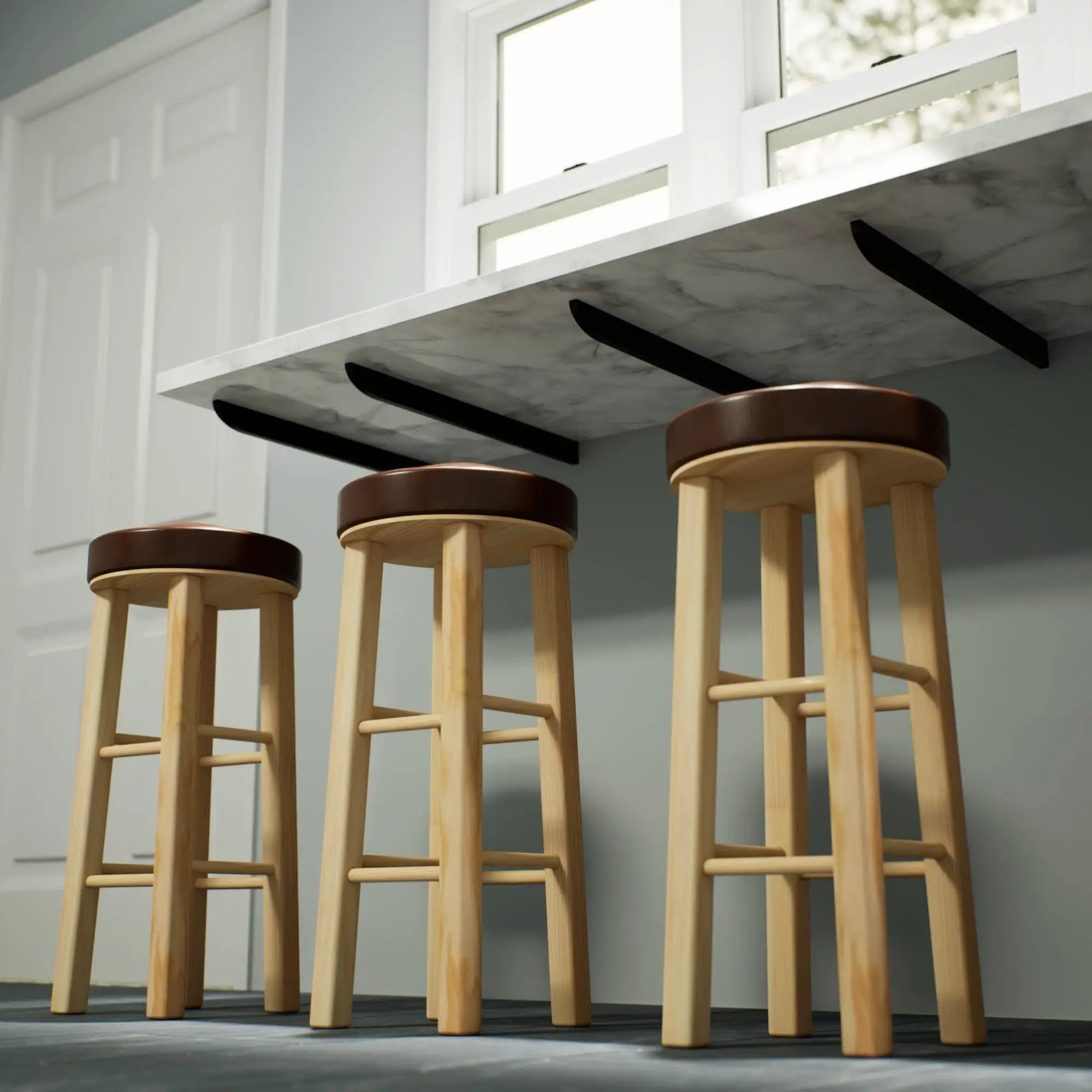 The Original™ Slim Side Wall Bracket by The Original Granite Bracket