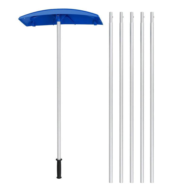 Snow Roof Rake with 24 Inch Wide Blade and Wheels by DirectDeals