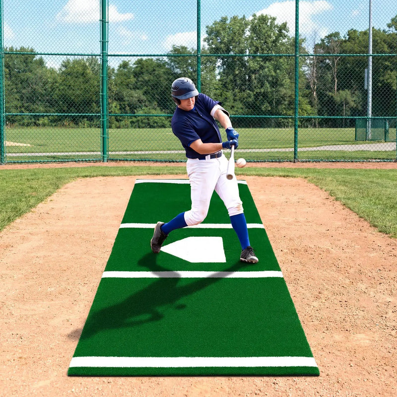 Softball Pitching Mat 10 x 3 Feet Softball Training Aid by DirectDeals