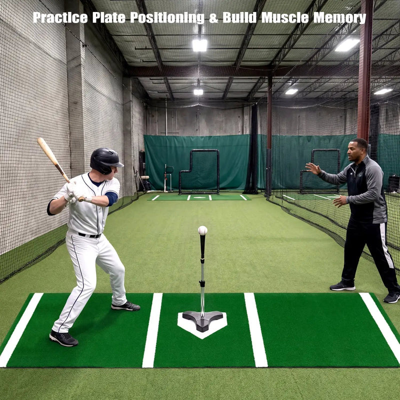 Softball Pitching Mat 10 x 3 Feet Softball Training Aid by DirectDeals