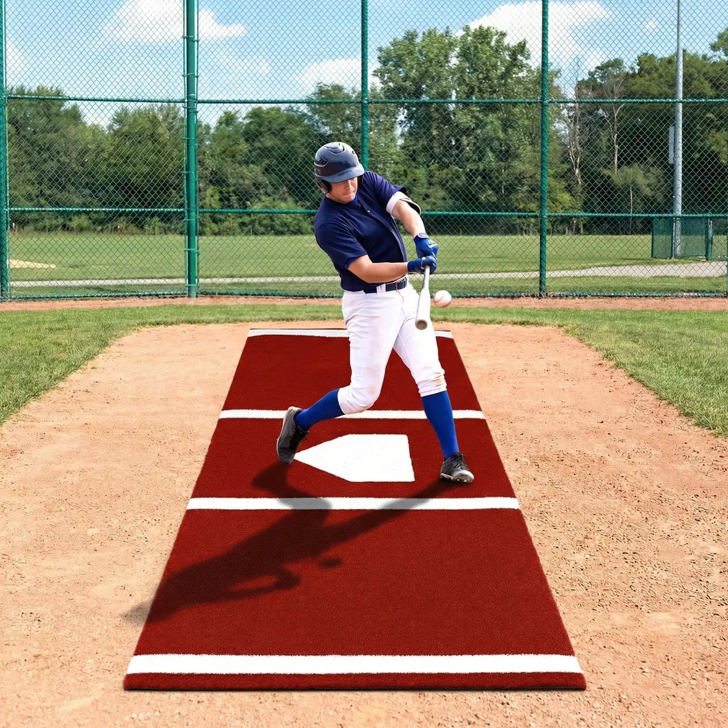 Softball Pitching Mat 10 x 3 Feet Softball Training Aid by DirectDeals